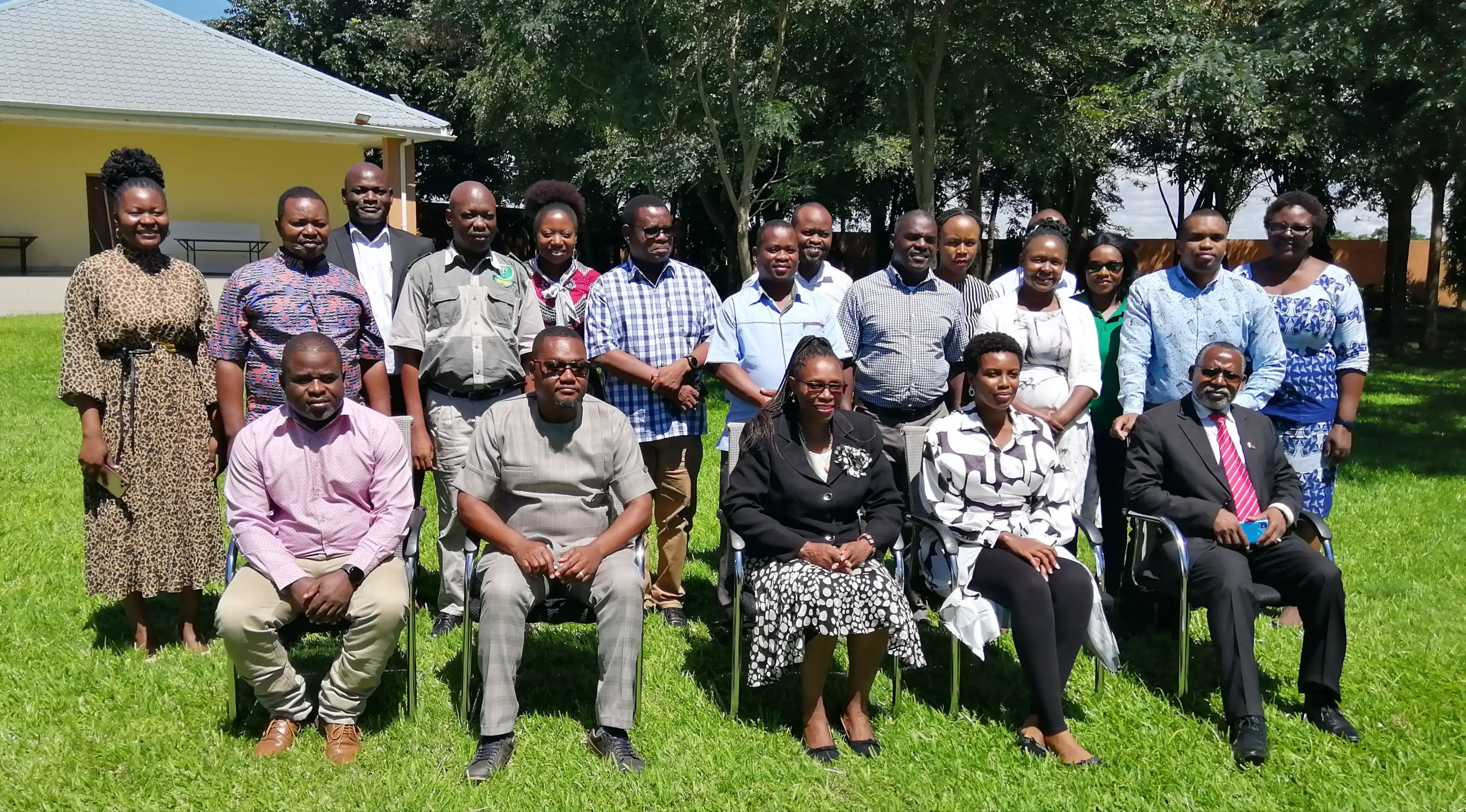 Members of the biodiversity advisory captured duri